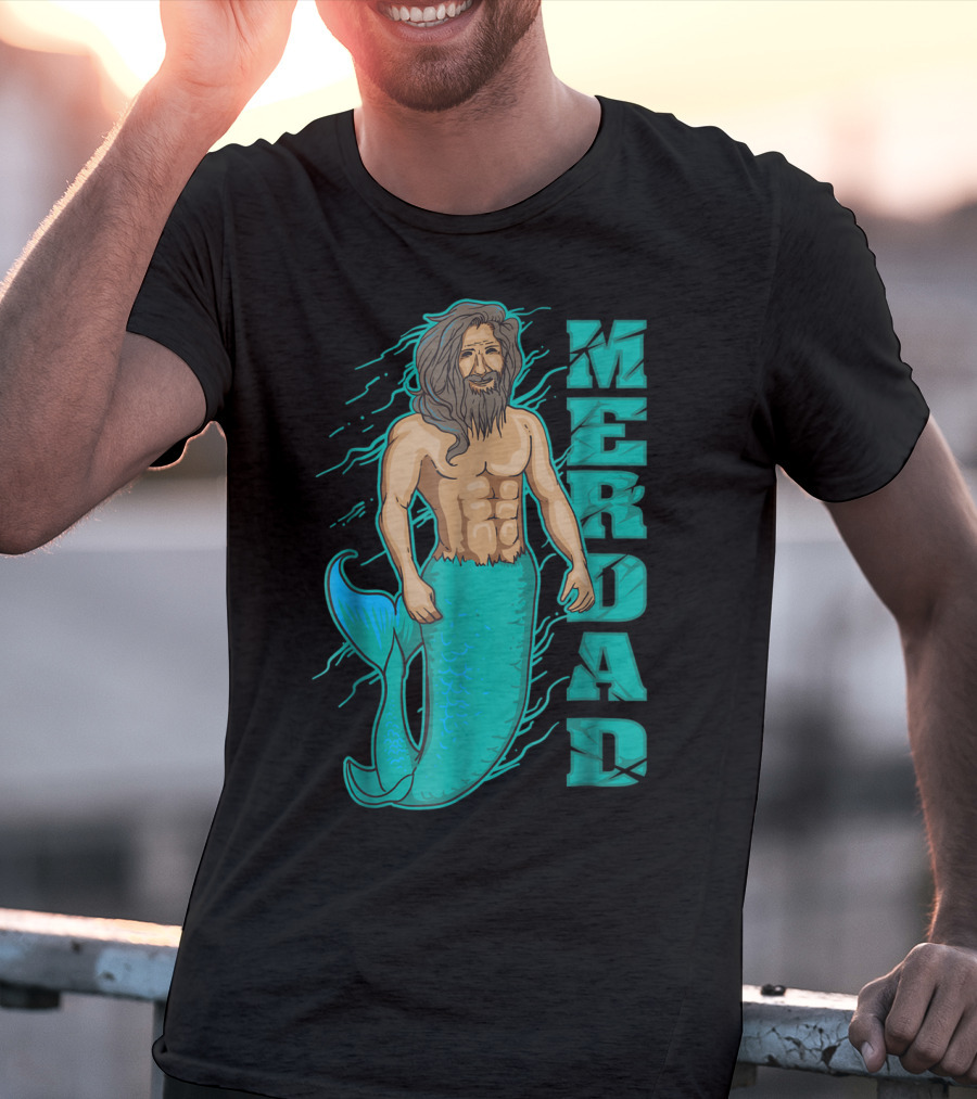 Cute King Merdad For The Best Dad On Earth T-Shirt