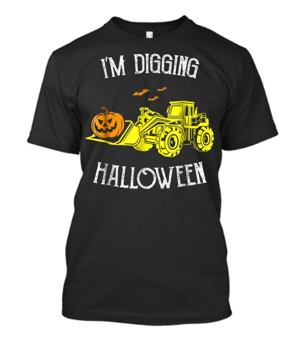 I'm Digging Halloween Best Construction Worker Dad Punny S43 T-Shirt