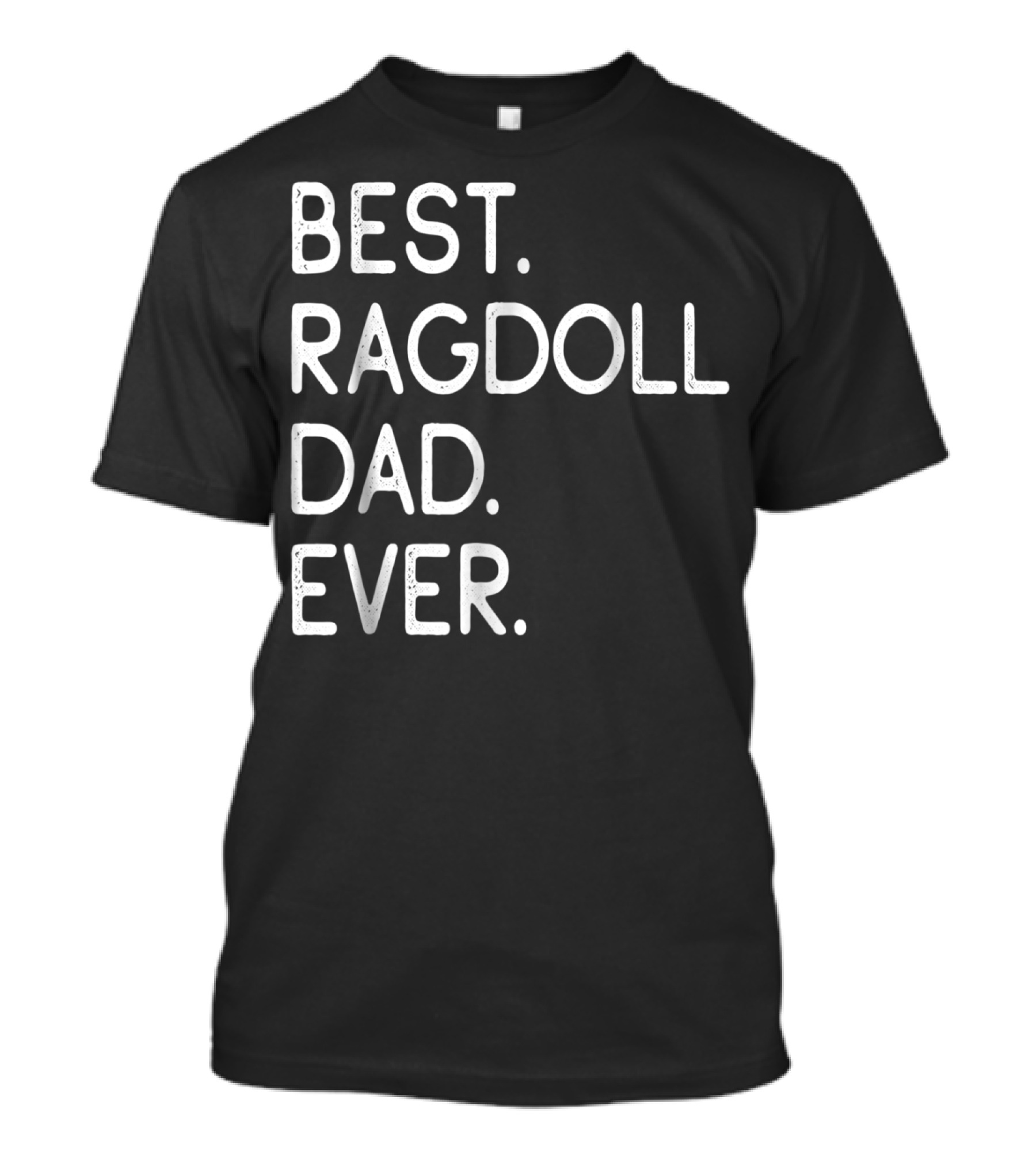 Best Ragdoll Dad Ever Kitten Lovers Proud Owner T-Shirt