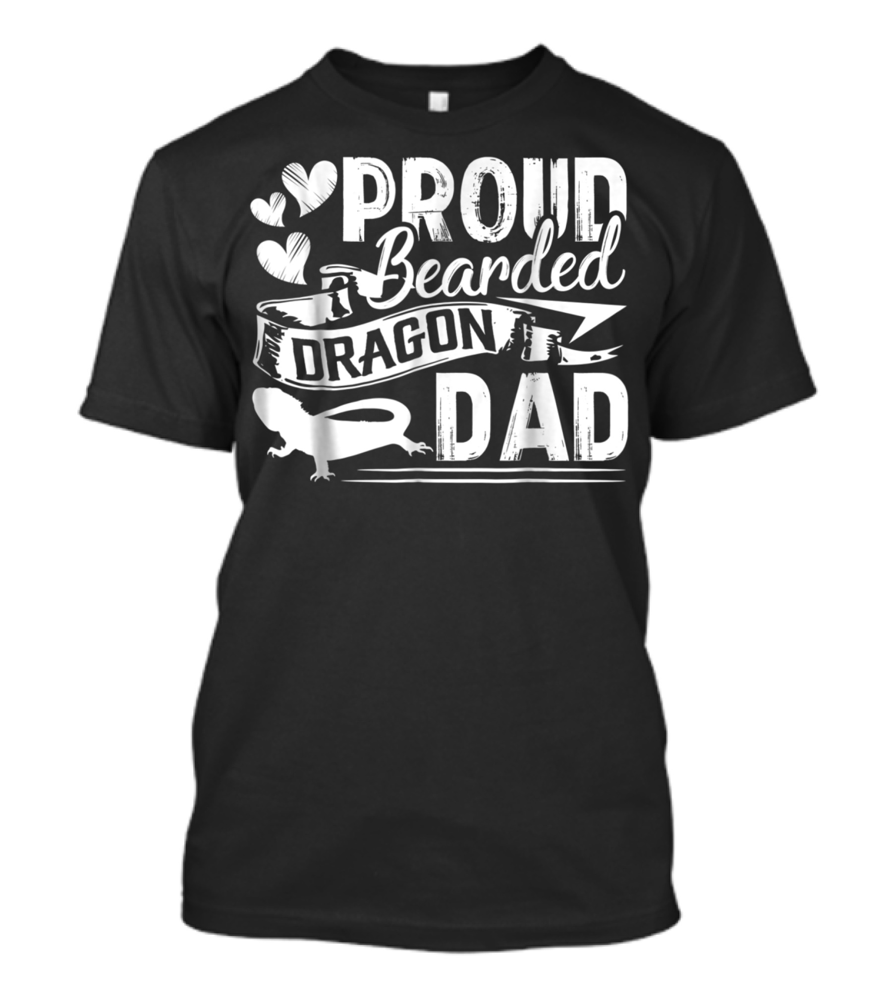 Proud Bearded Dragon Dad T-Shirt