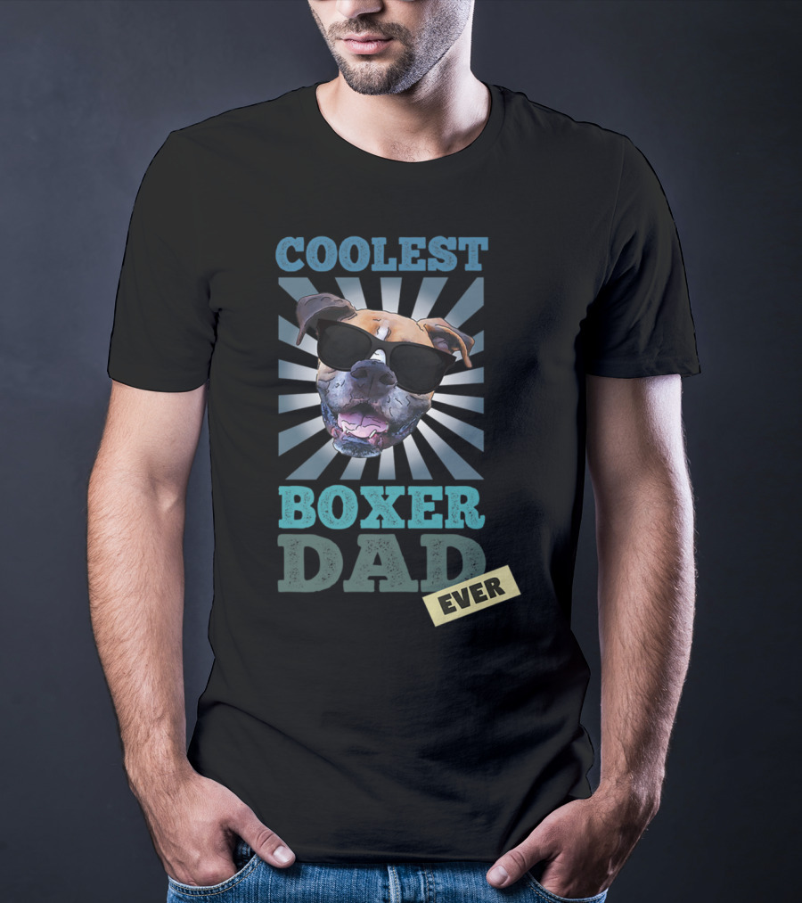 Coolest Boxer Dad Ever T-Shirt