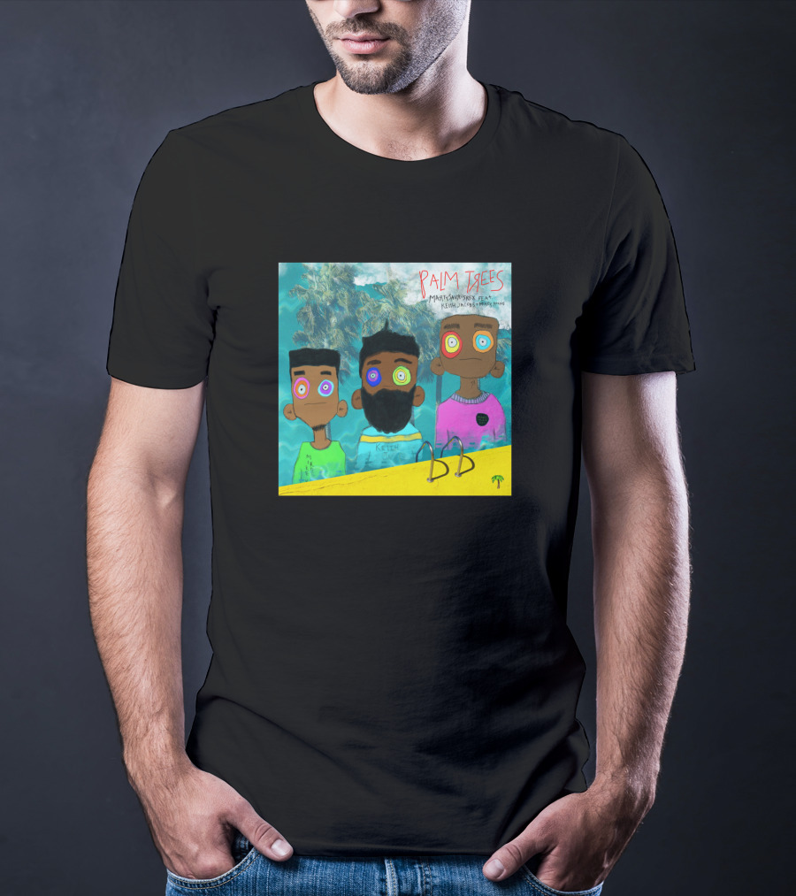 PALM TREES MAIK WATTS X 943 CATYTHIN KYLE X JAMAL X KEITH X NYE BEVERLY HILLS 1023483 T-Shirt
