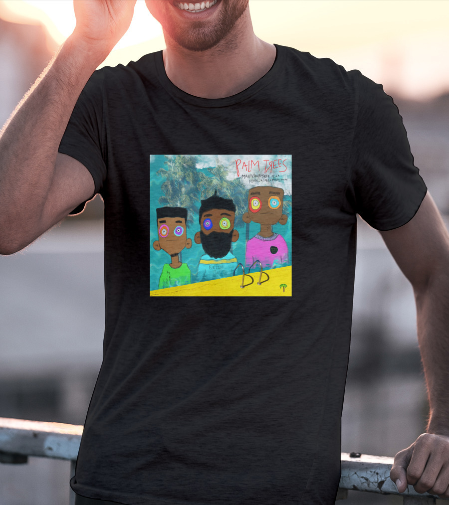 PALM TREES MAIK WATTS X 943 CATYTHIN KYLE X JAMAL X KEITH X NYE BEVERLY HILLS 1023483 T-Shirt