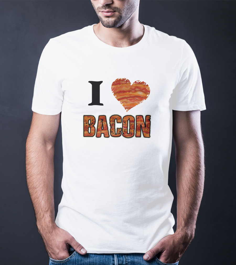 I Heart Bacon 832704 T-Shirt