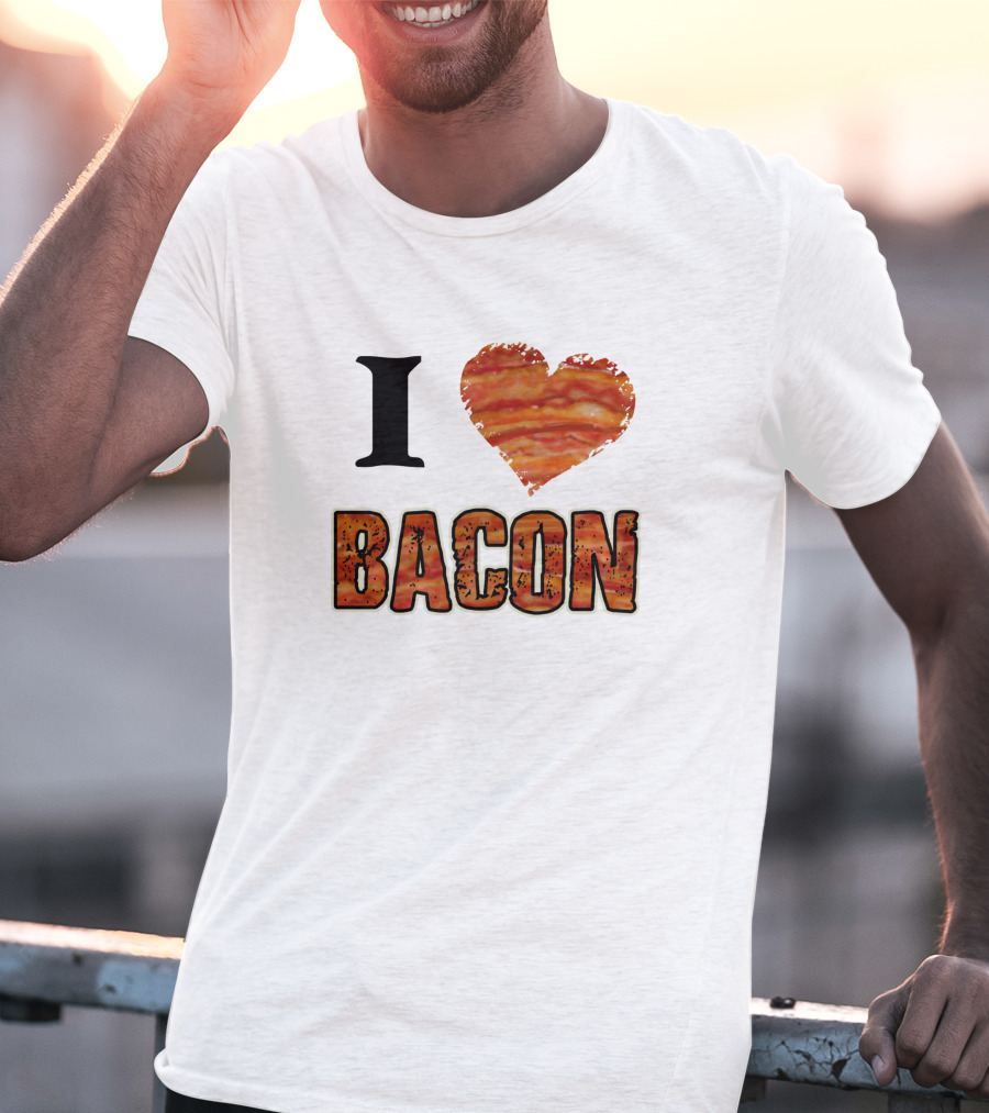 I Heart Bacon 832704 T-Shirt
