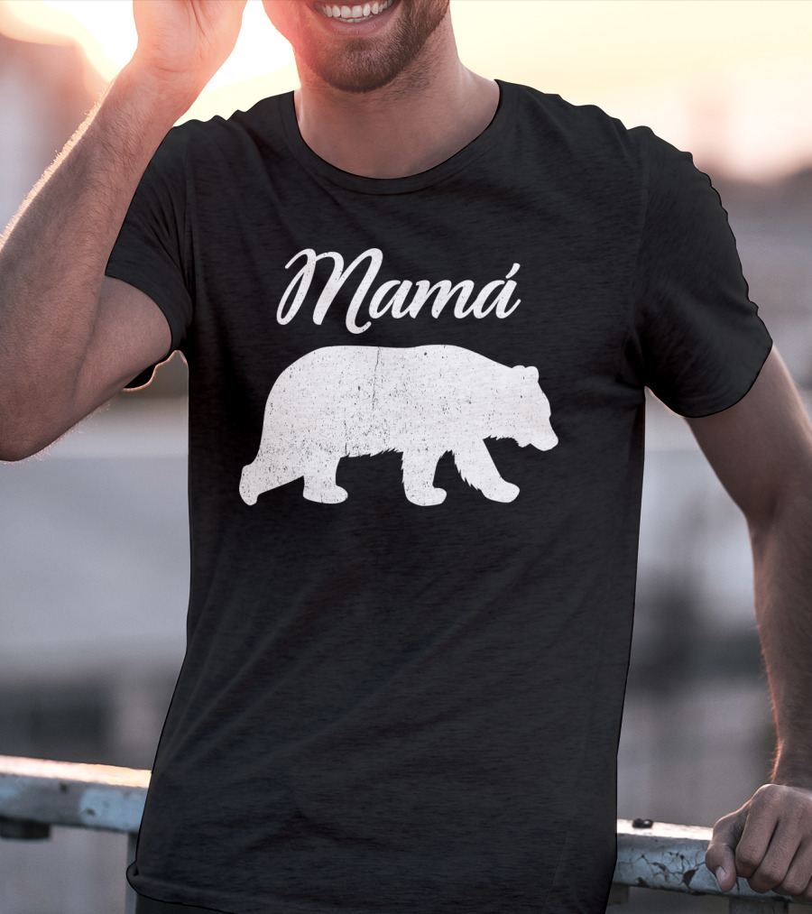 Mamá Bear Latin Mexican Mom Spanish Mama Bear T-Shirt