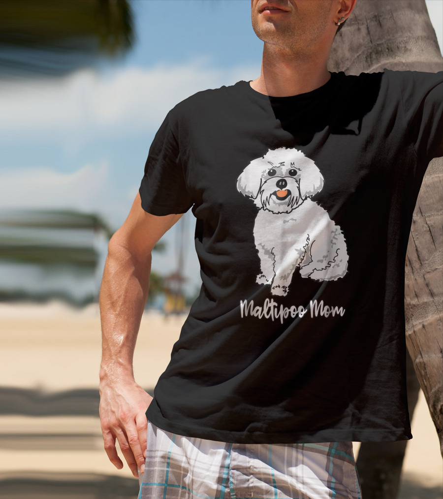 Maltipoo Mom Women Dog Lover Dog Mom16 Maltipoo Mom T-Shirt