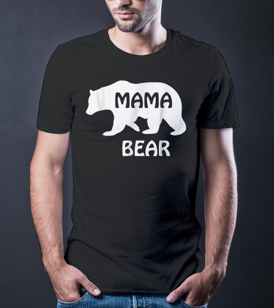 Mama Bear Ideas Cute Women Bear T-Shirt