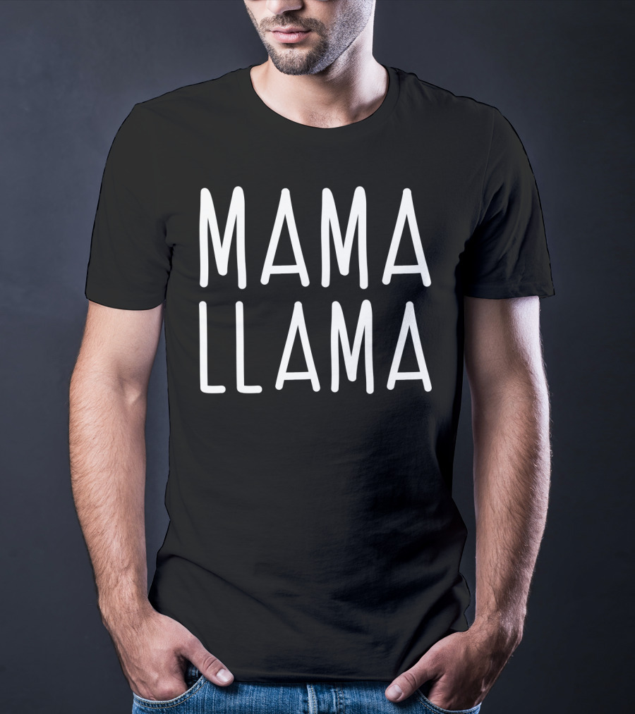 Mama Llama Best Mom Momlife For Womens78 T-Shirt