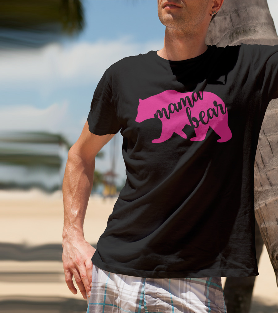 Mama Bear Best Mom Popular T-Shirt