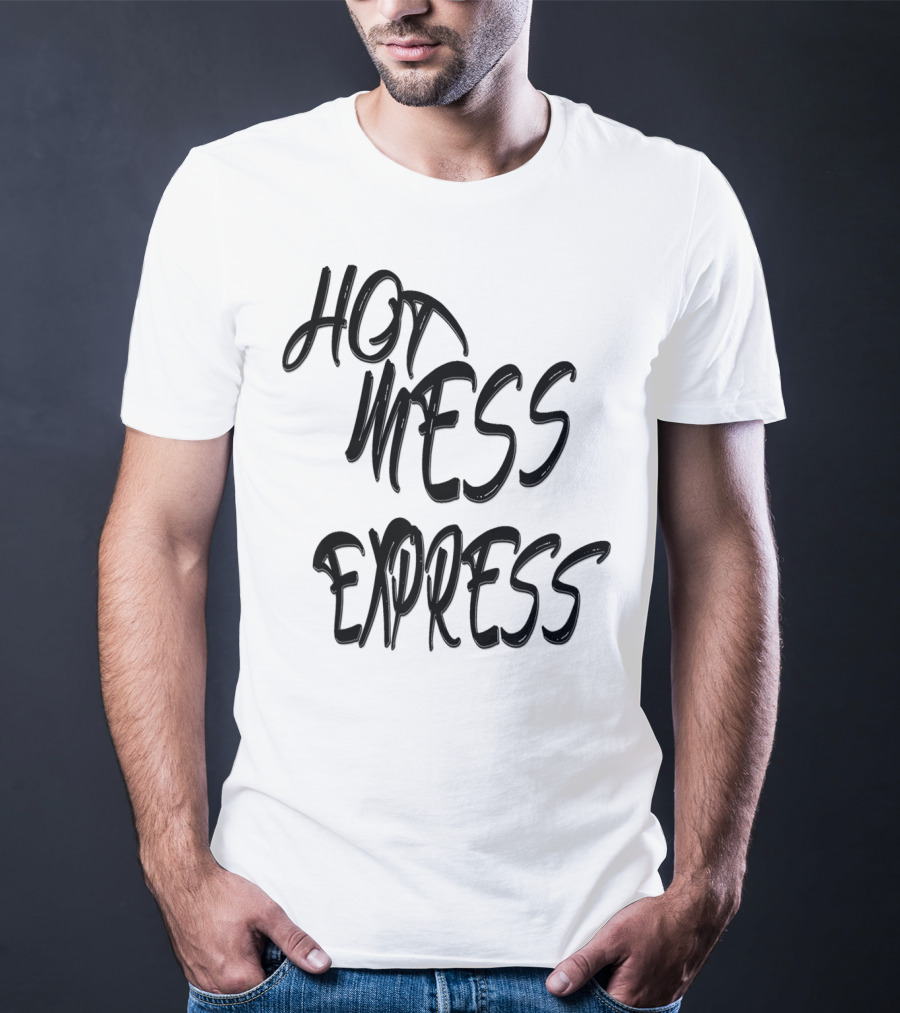 Number One Mom Is My Hero Hot Mess Express T-Shirt