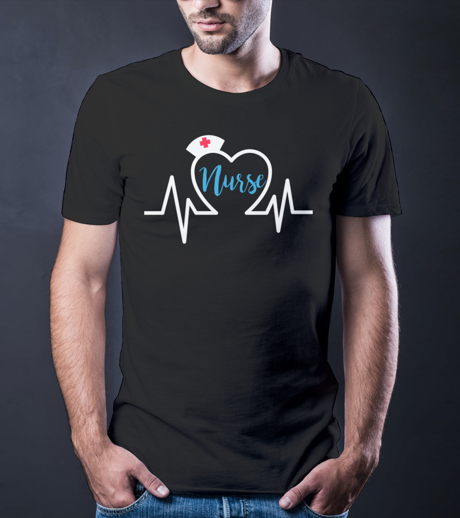 Nurse Heartbeat Appreciation Week Wife T-Shirt