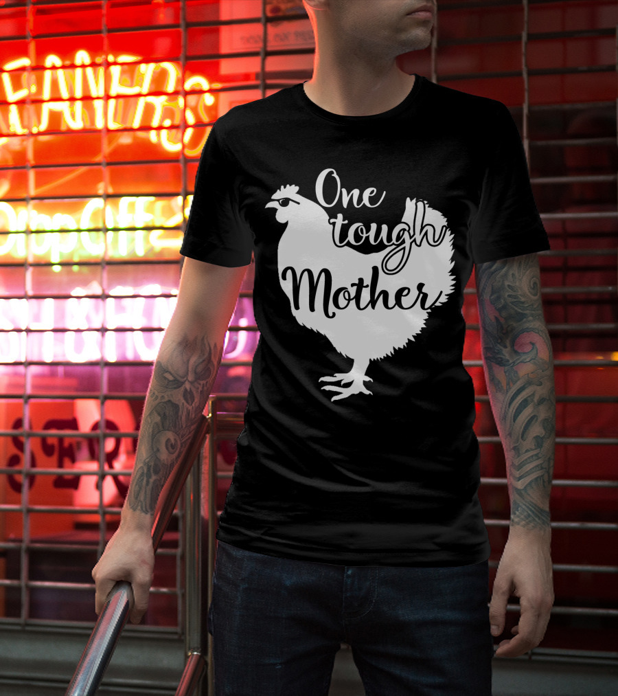 One Tough Mother Mom Strong Holidays20 T-Shirt