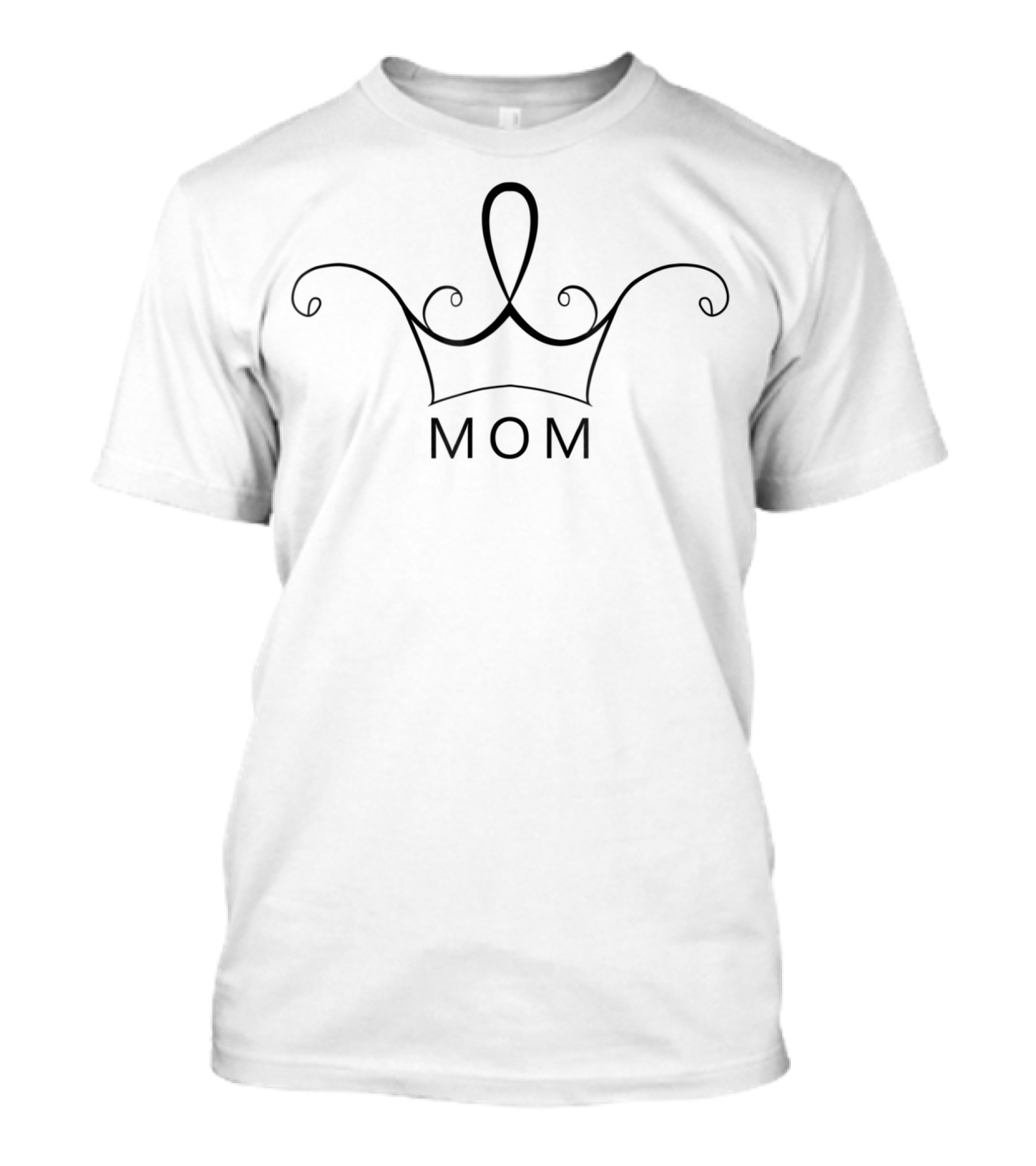 Mom Queen Crown T-Shirt
