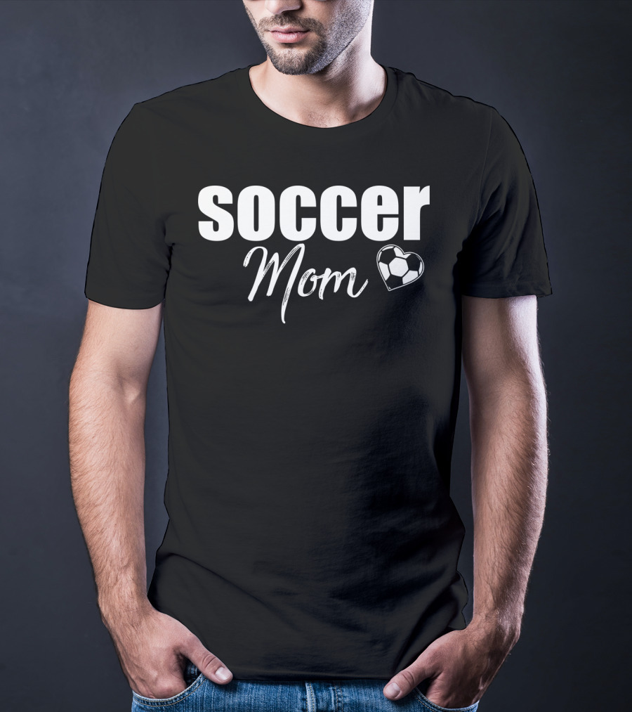 Soccer Mom Heart Ball T-Shirt