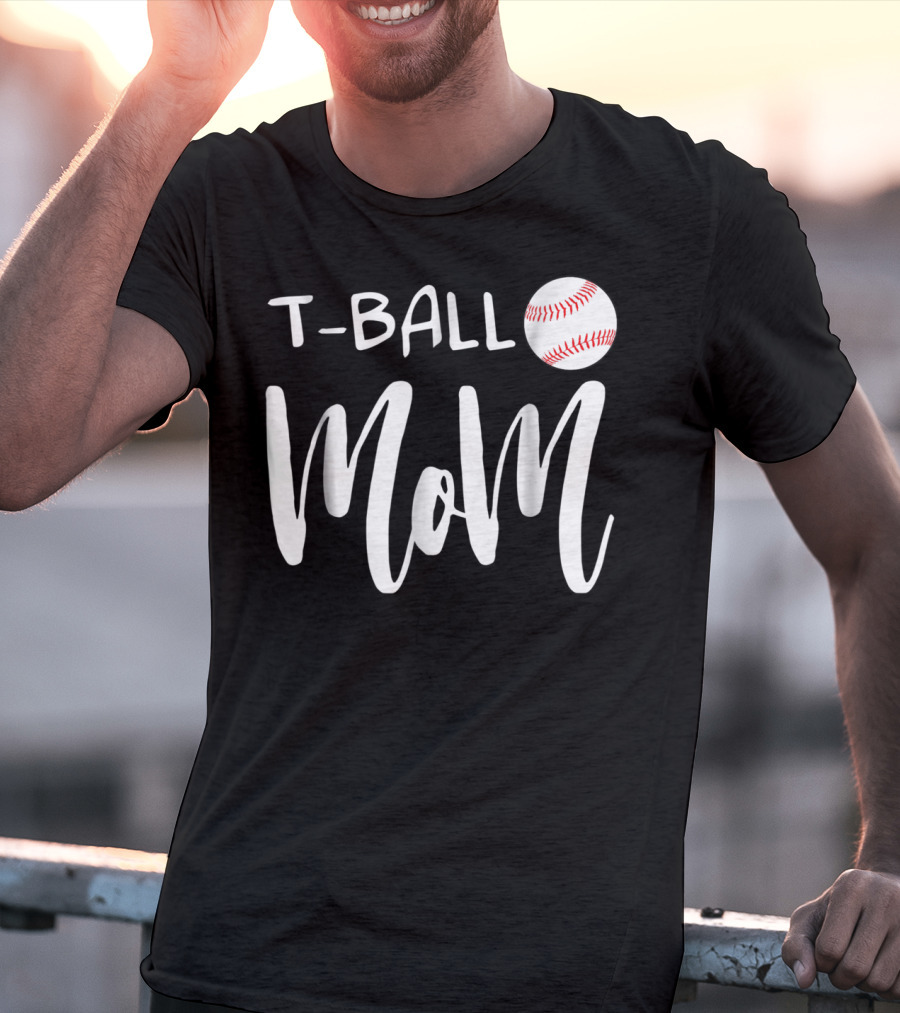 T-Ball Mom Baseball T-Shirt