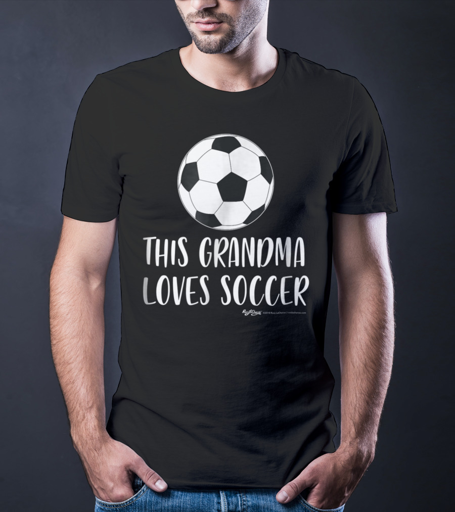 This Grandma Loves Soccer Ball Enthusiast T-Shirt