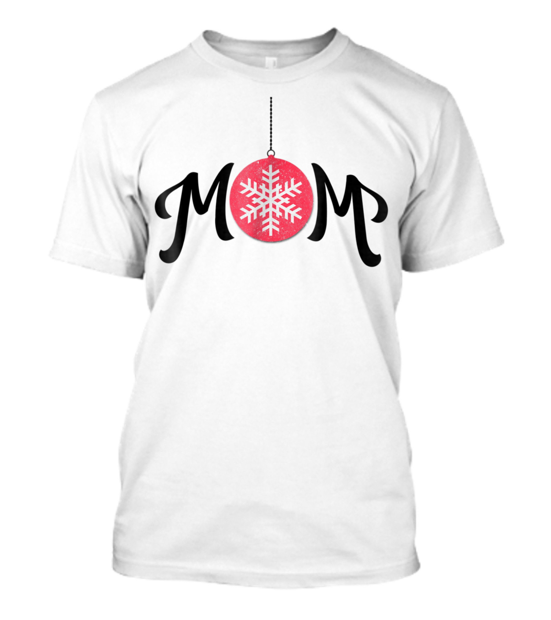 GGT Holiday Mom Ornament Snowflake T-Shirt