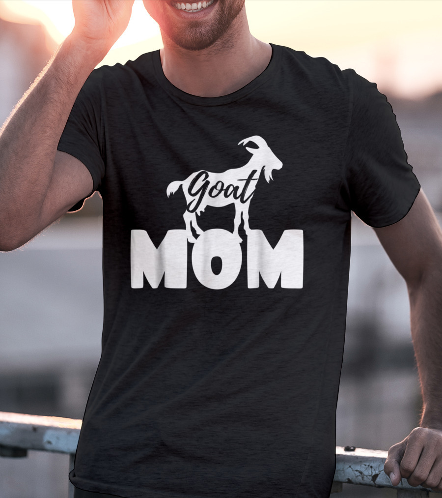 Goat Mom Funny Goat Lovers Farm Farmer 19 T-Shirt