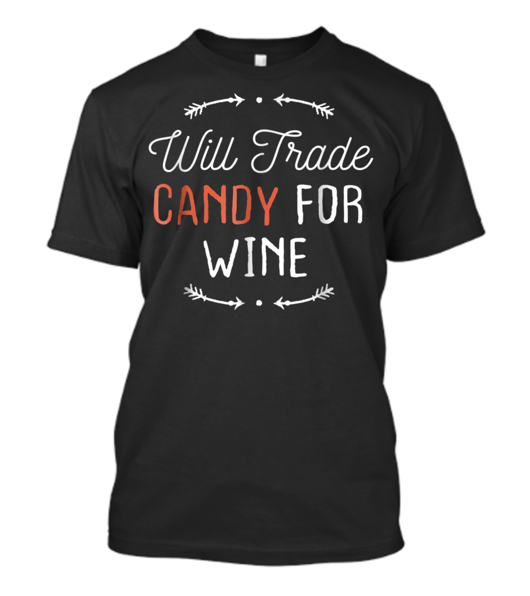 Halloween Mom Will Trade Candy For Wine Funny T-Shirt