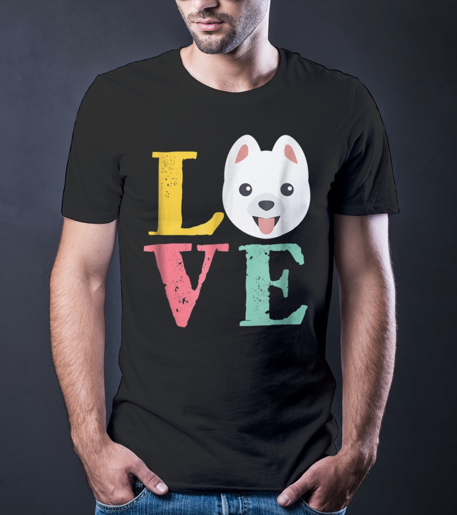 LOVE Pomeranian Dog Pom Owner Puppies Mom And Dad15 T-Shirt