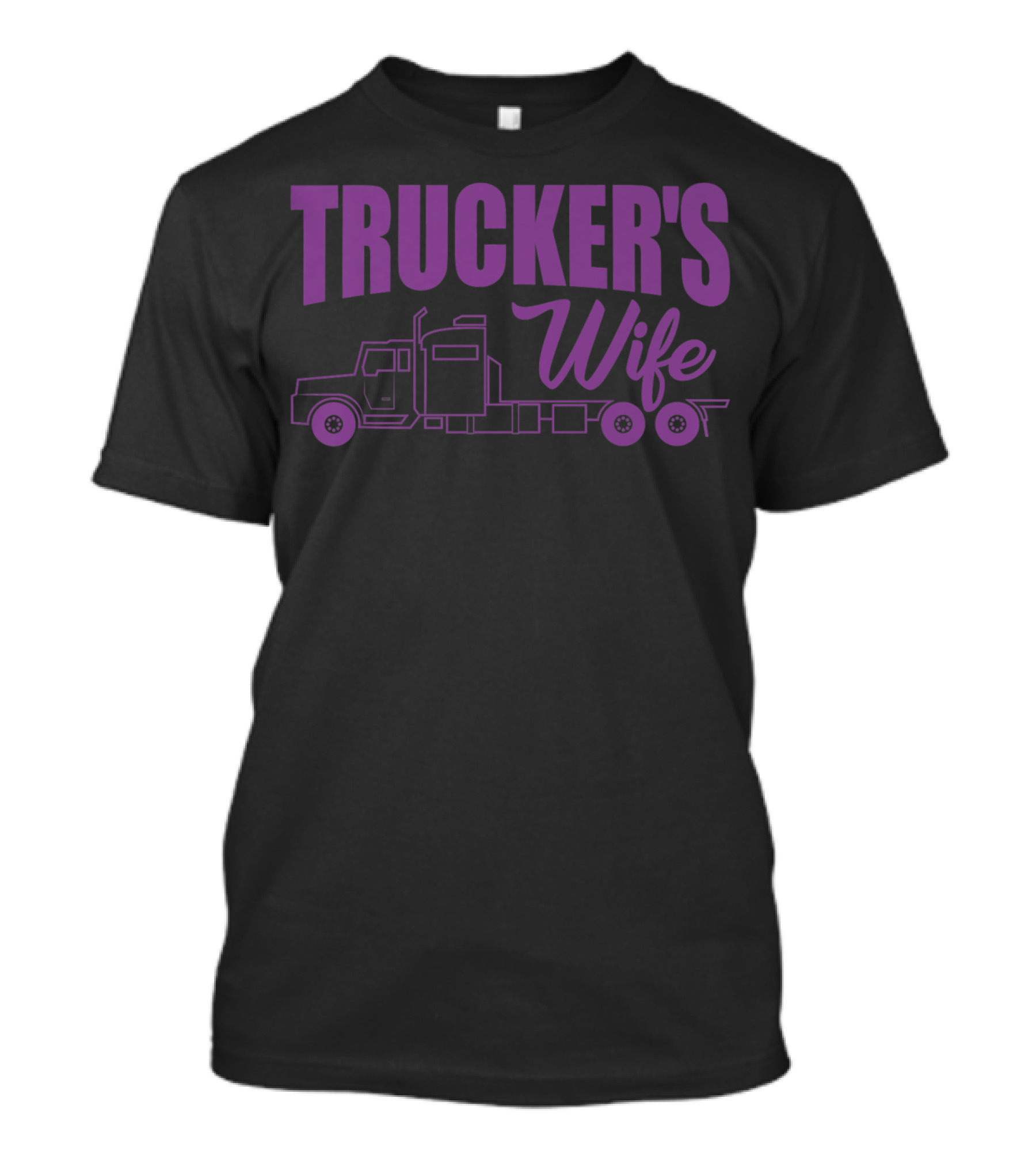 Trucker's Wife Nana Truck T-Shirt