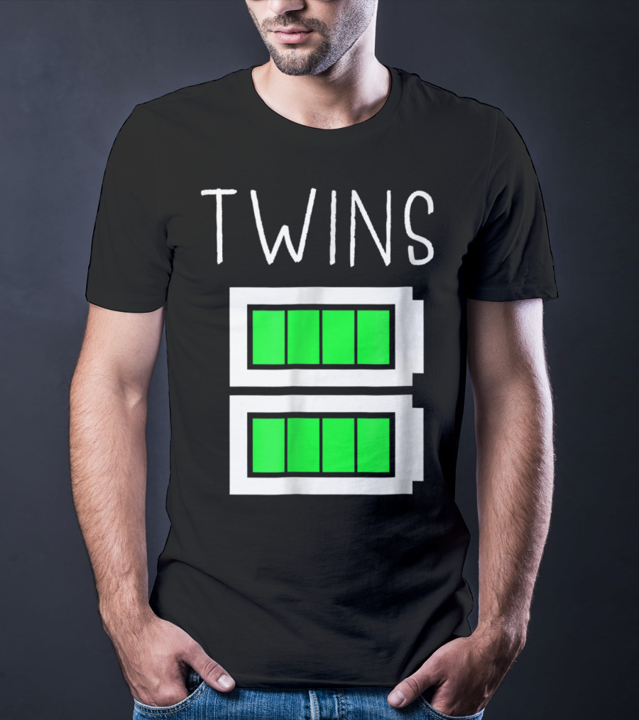 Twins Full Energy Full Batteries T-Shirt