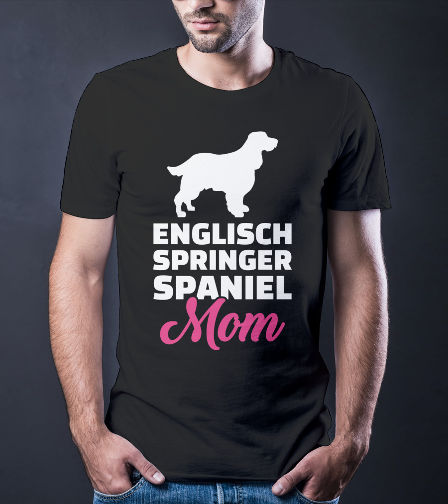 Engisch Springer Spaniel Mom T-Shirt