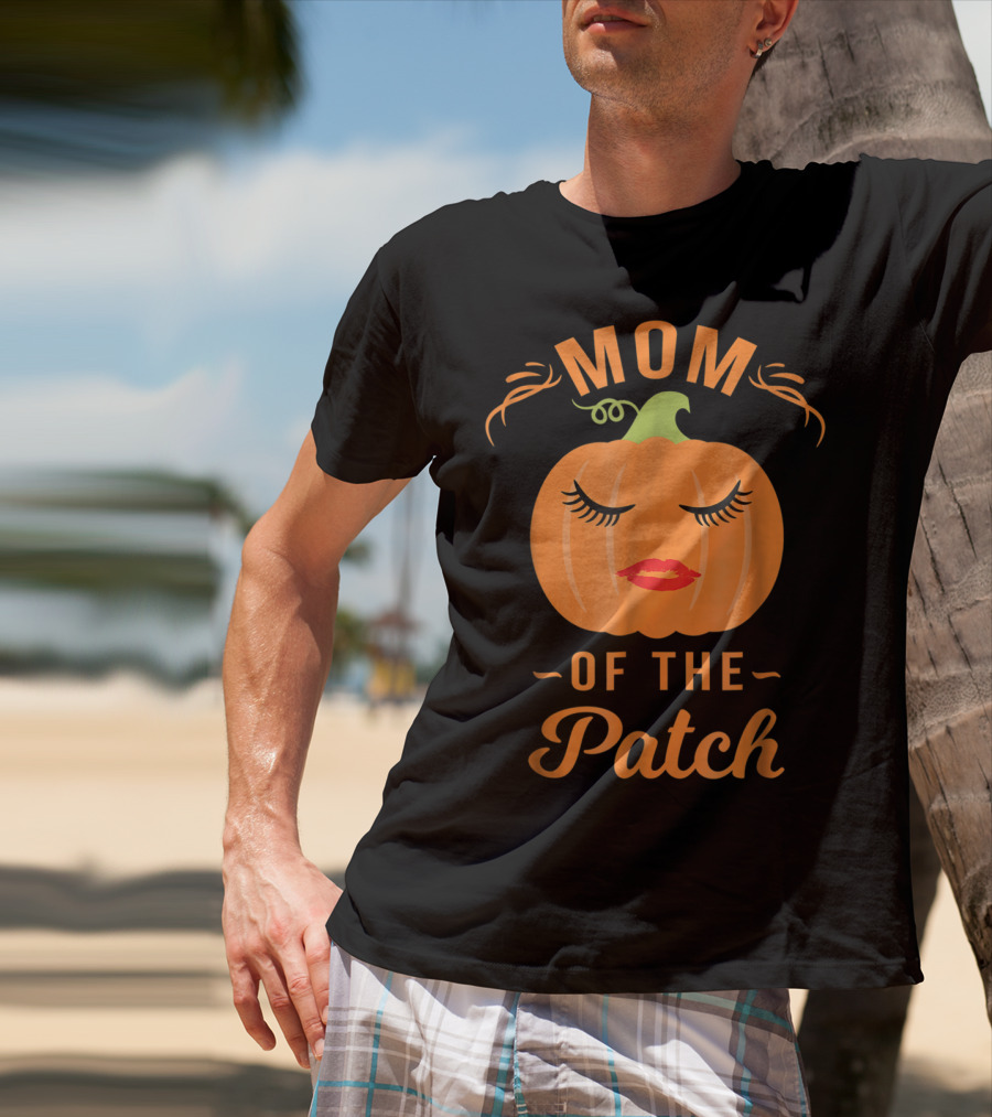 MOM Of The Patch Pumpkin T-Shirt