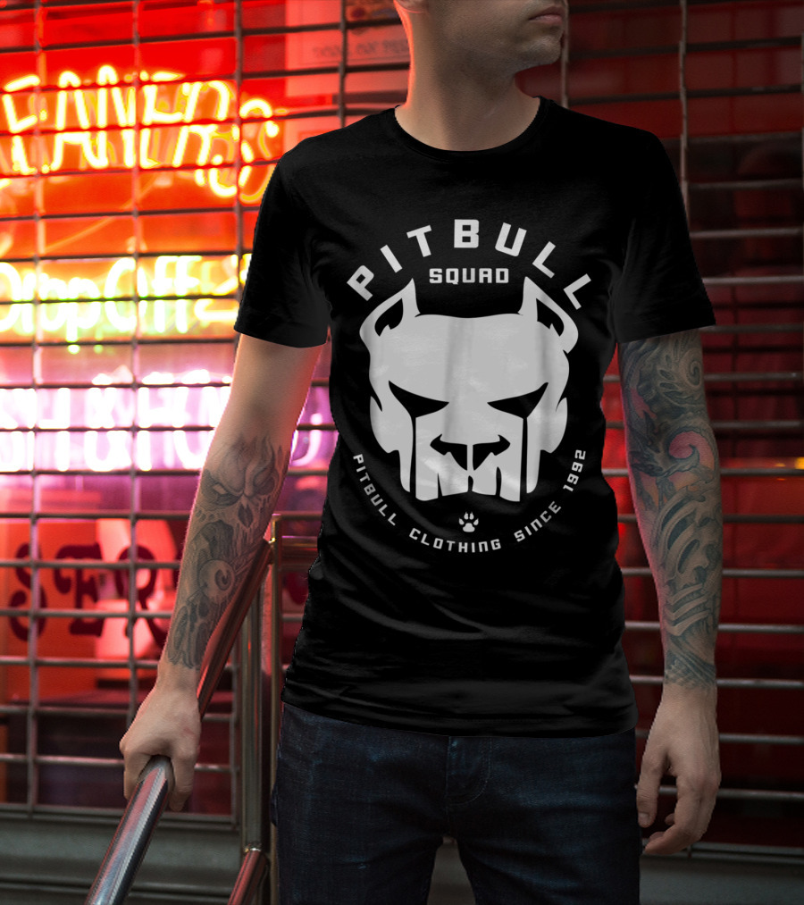Pitbull Squad Pitbull Clothing Since 1992 T-Shirt