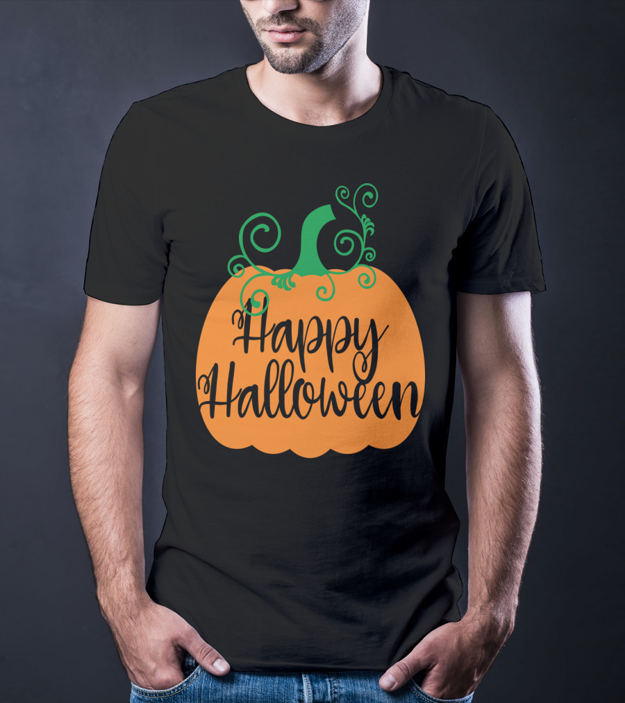 Happy Halloween Pumpkin Teacher Mom4 T-Shirt