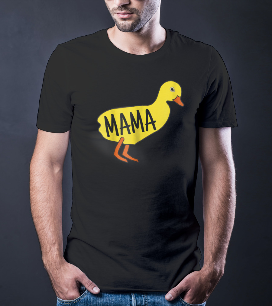 MAMA Best Duck Mama Mom For Ducks Lovers Girls Owners T-Shirt