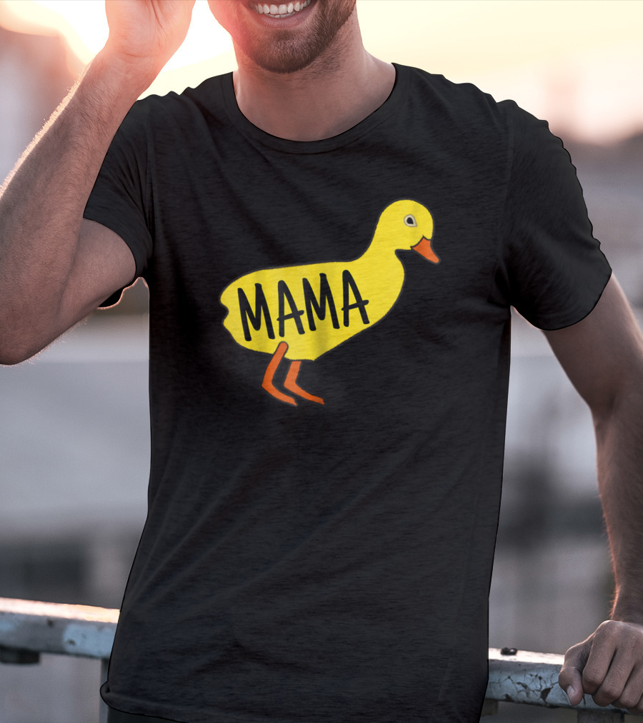 MAMA Best Duck Mama Mom For Ducks Lovers Girls Owners T-Shirt