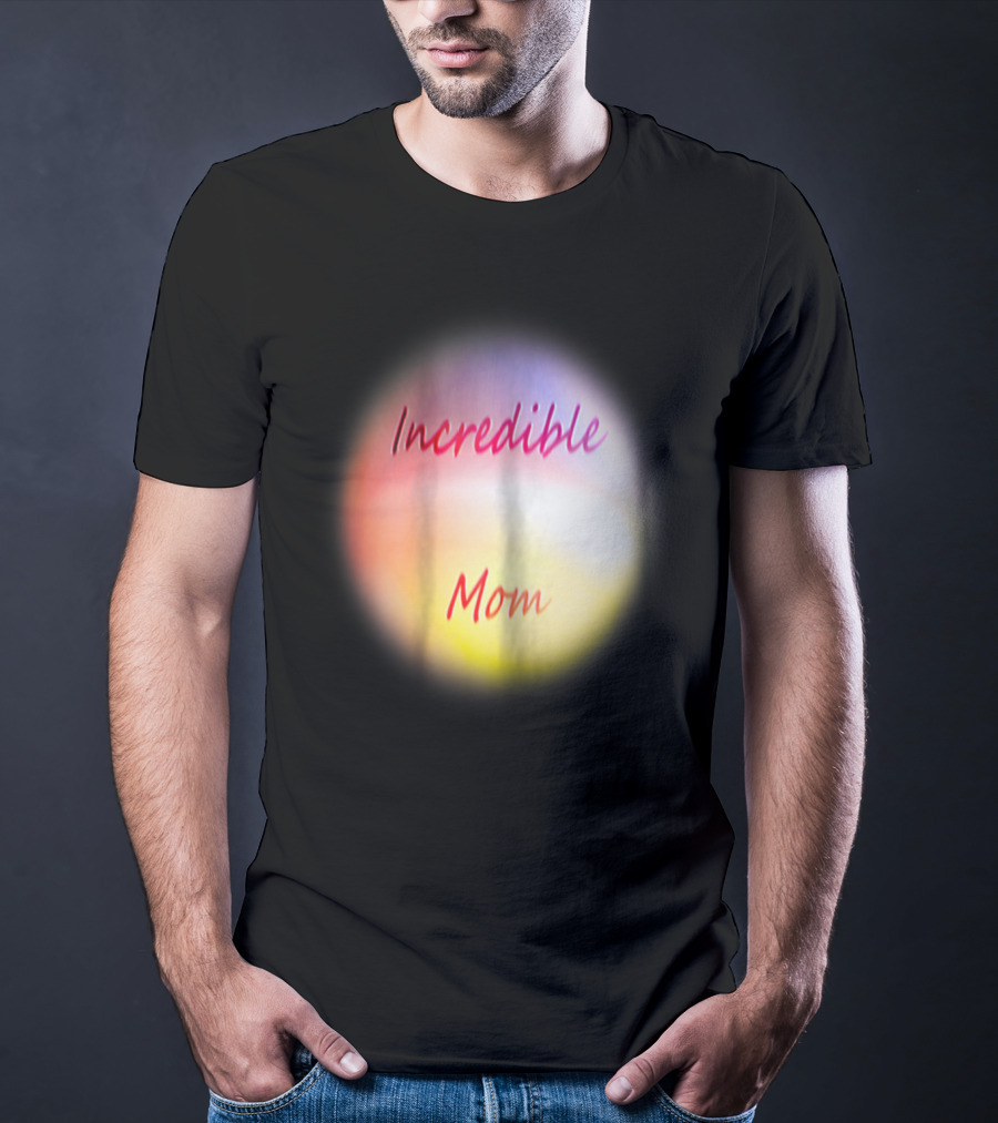 Incredible Mom Multicolored Glow T-Shirt