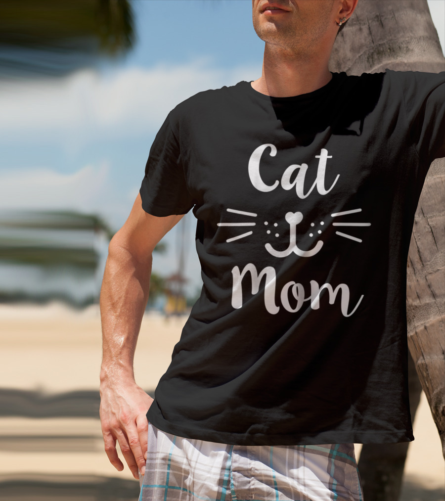 Cat Mom Funny Kitty Pet Owner T-Shirt