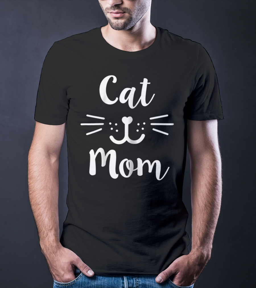 Cat Mom Funny Kitty Pet Owner T-Shirt