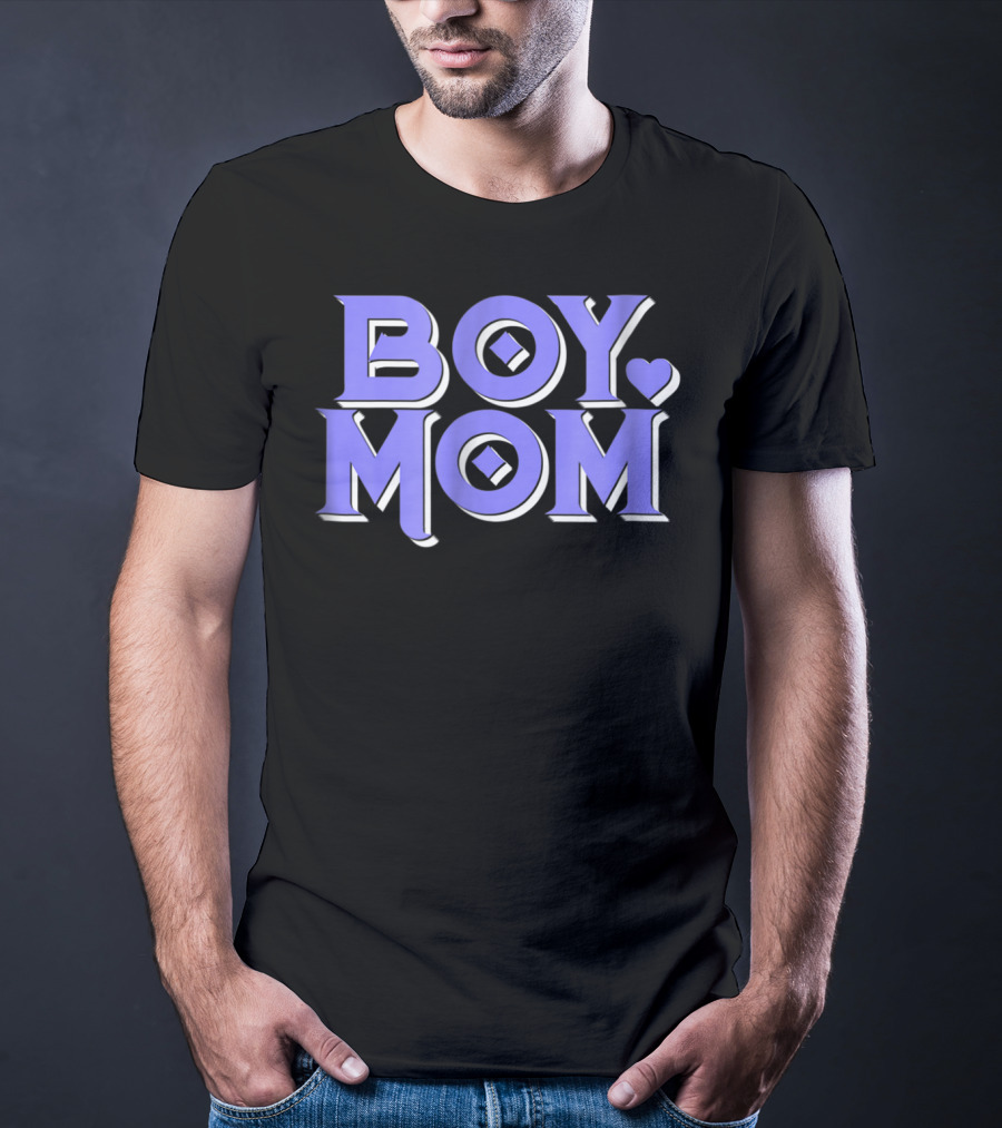 BOY MOM Cute Boy T-Shirt