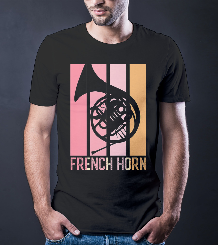 Band Mom Marching French Horn School75 T-Shirt