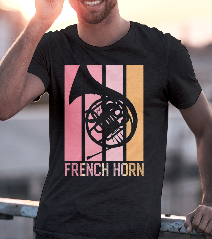 Band Mom Marching French Horn School75 T-Shirt