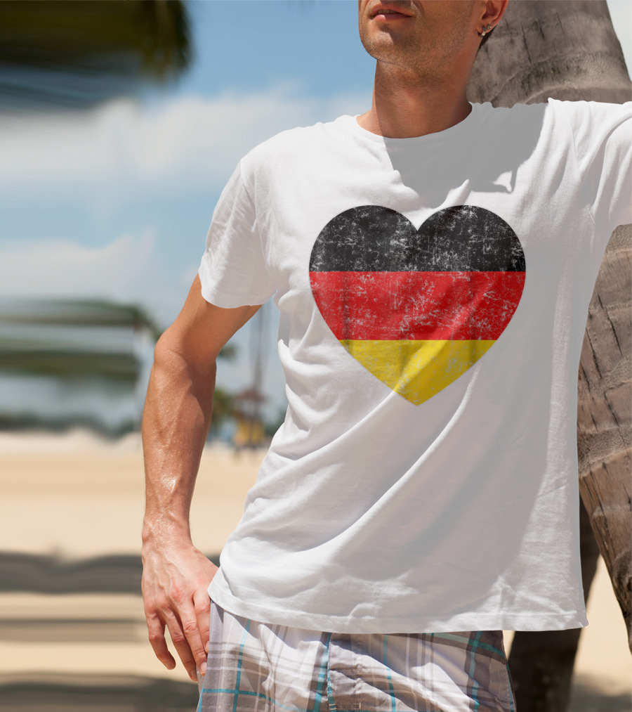 Oktoberfest German Flag Heart Germany Mom Wife56 Oktoberfest T-Shirt