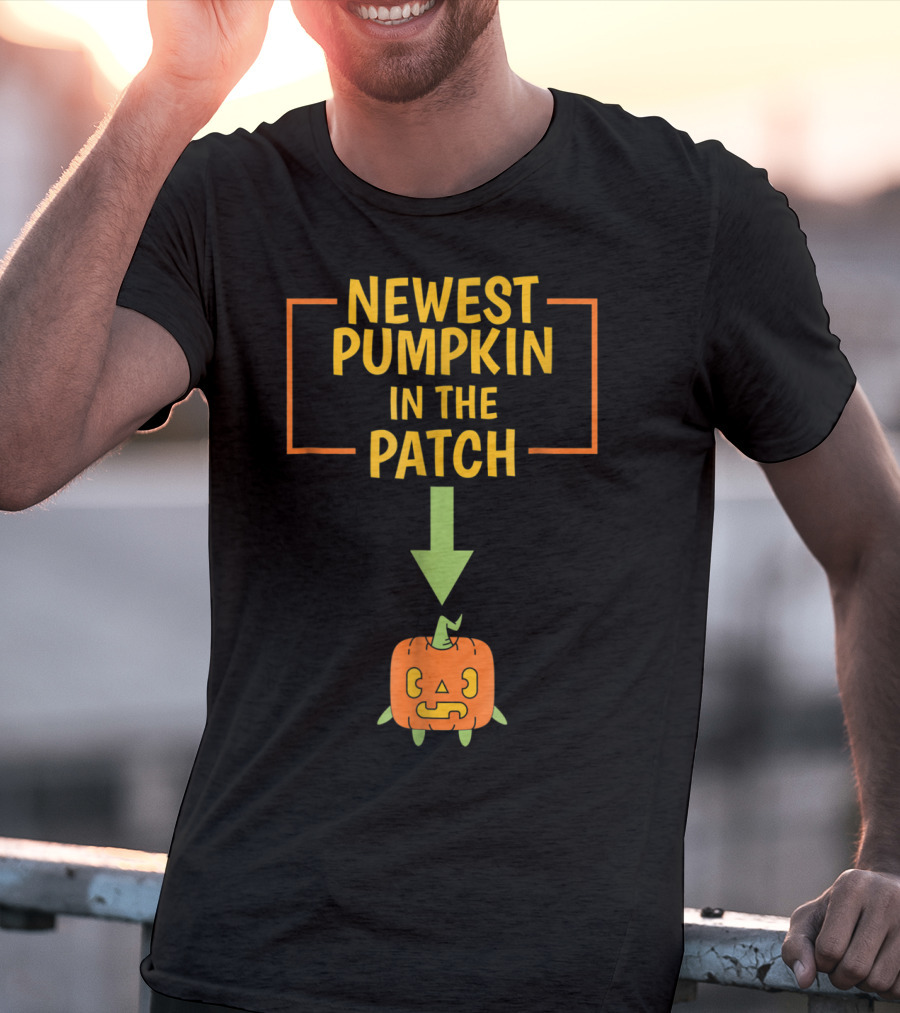 Newest Pumpkin In The Patch Thanksgiving Expecting Mom Pregnant Wife T-Shirt
