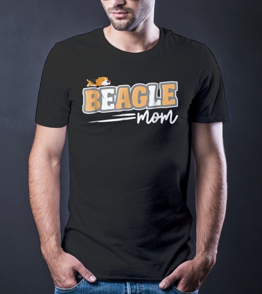 Beagle Mom For Proud Moms With Beagles94 T-Shirt