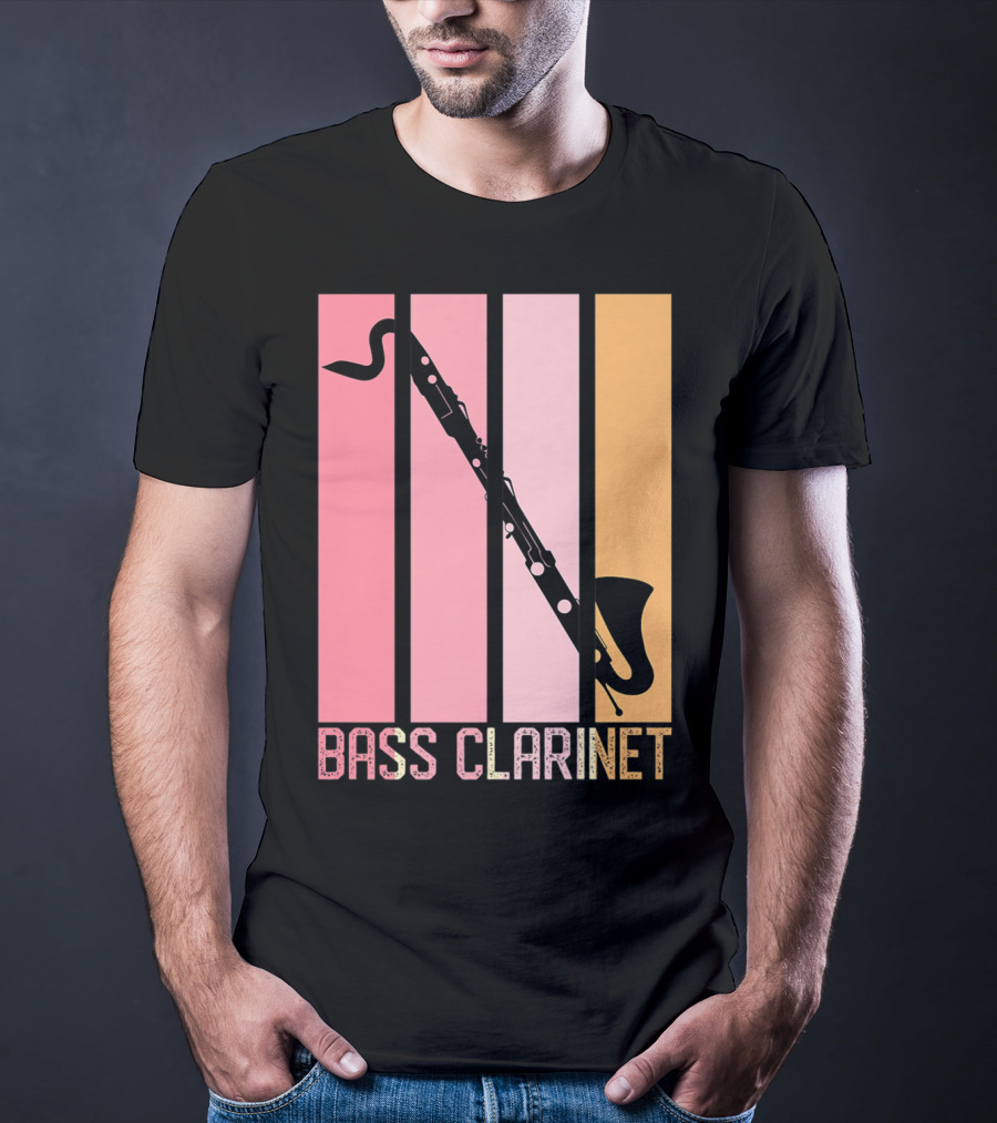 Bass Clarinet Band Mom Marching Band School T-Shirt