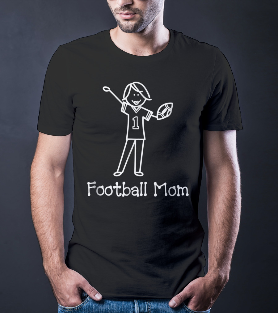 Football Mom Number One T-Shirt