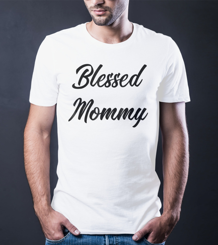 Blessed Mommy Christian Thanksgiving Cute T-Shirt