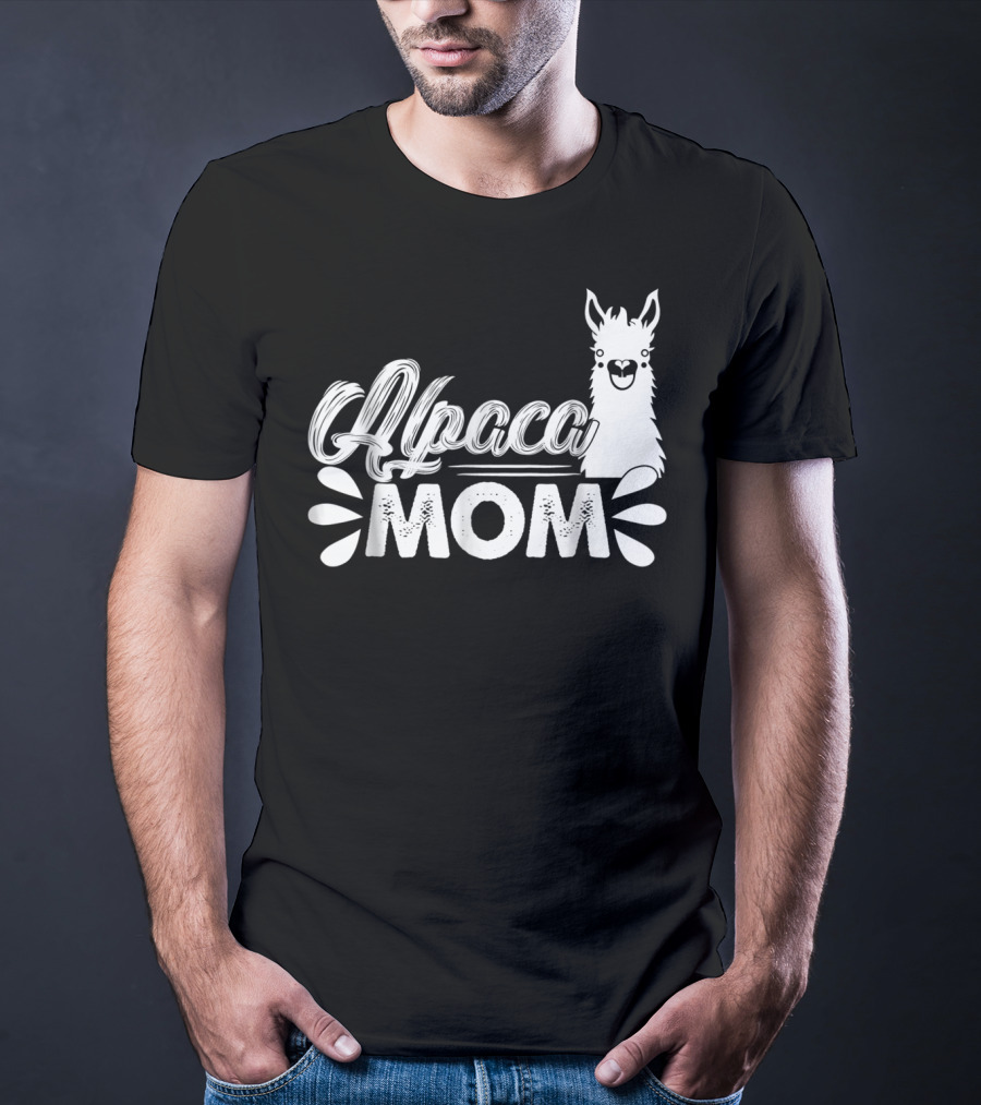 Alpaca Mom Cute Animal T-Shirt