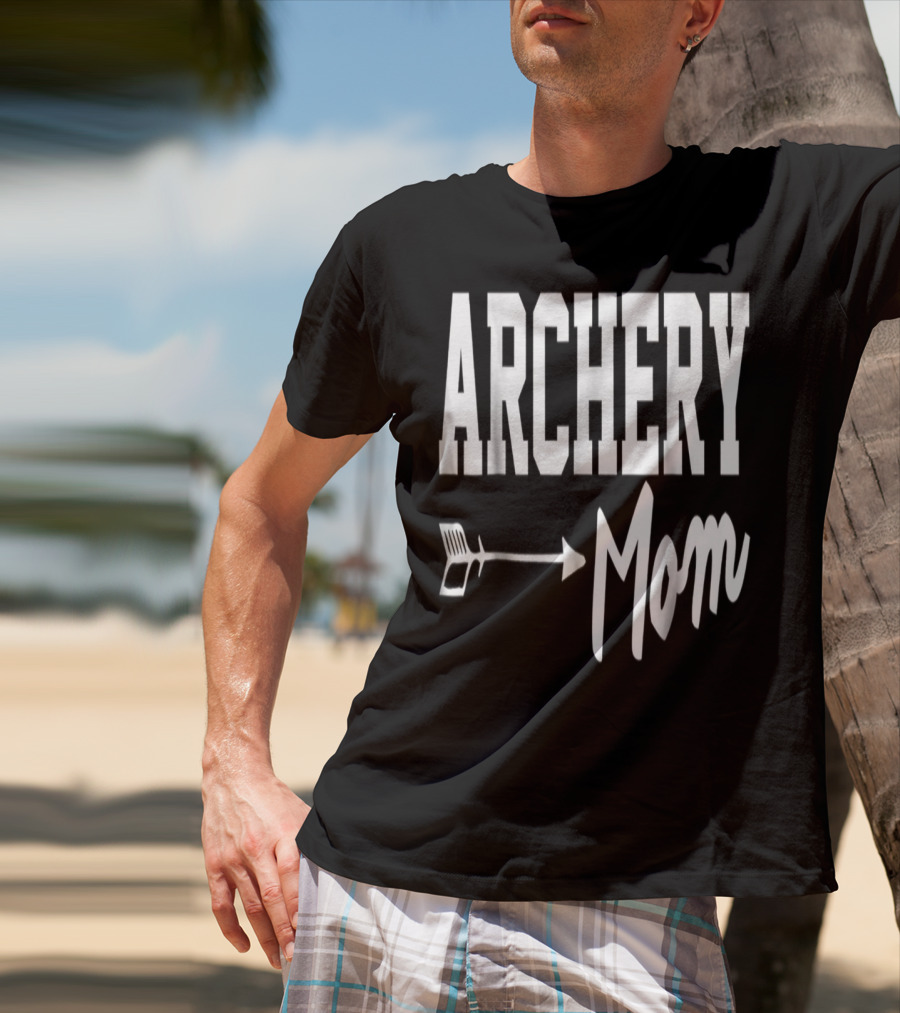 ARCHERY MOM Bow Arrow T-Shirt
