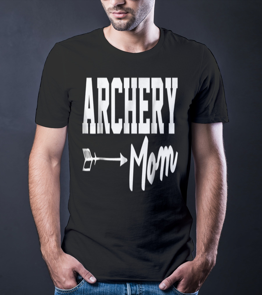 ARCHERY MOM Bow Arrow T-Shirt