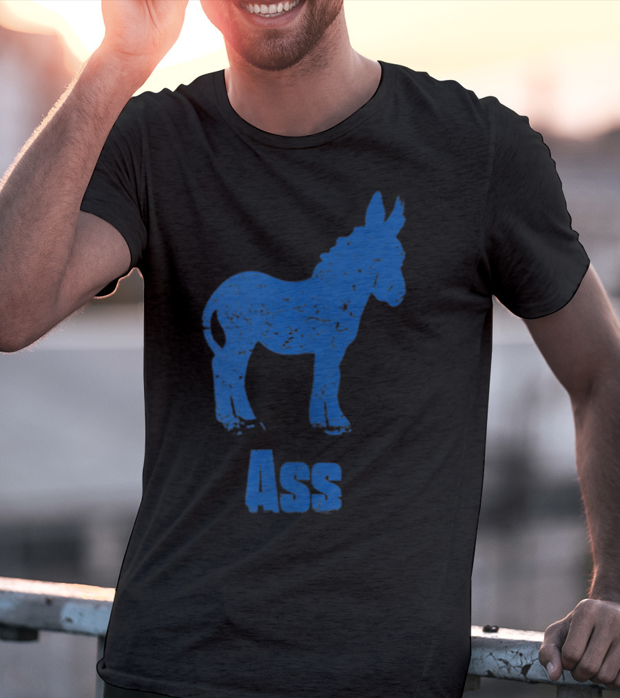 Ass Donkey Funny Dad Husband Wife72 T-Shirt