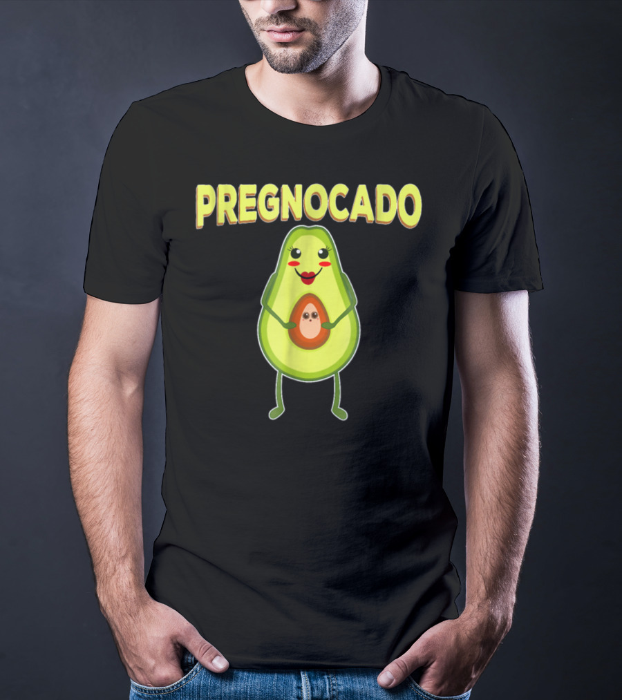 Pregnocado Avocado Pregnant Food Pregnancy Announcement T-Shirt